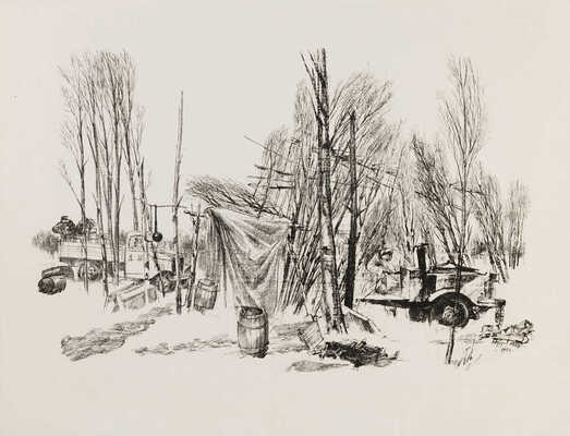 Курдов Валентин Иванович. Походная кухня